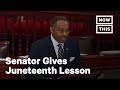 Senator Burris Gives Colleagues an Important Juneteenth History Lesson | NowThis