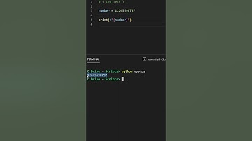 Python - f-strings can make numbers nice??? 👀