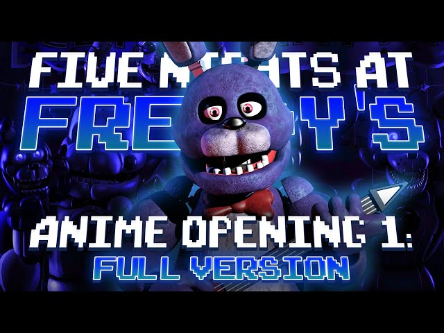 Five Nights At Freddy's But It's An Anime Opening (TLT J-Metal Cover) 