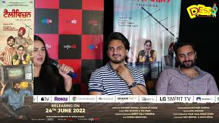 Television Full Movie Press Conference | Kulwinder Billa | Mandy Takhar | Saga | New Punjabi Movie