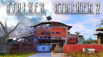 STALKER 2 vs. Original STALKER Trilogy: Locations Comparison
