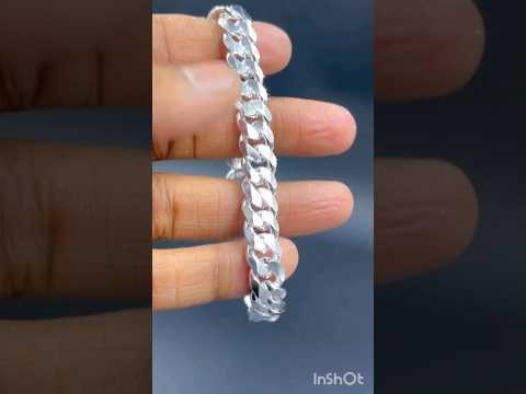 silver bracelet for