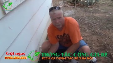 Thông tắc cống - Thông tắc bồn cầu - giá rẻ 120.000đ