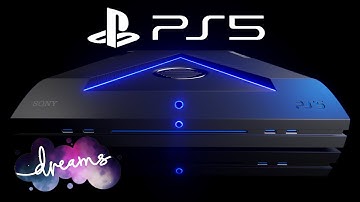 MY PS5 DESIGN CONSOLE CONCEPT MADE IN DREAMS PS4