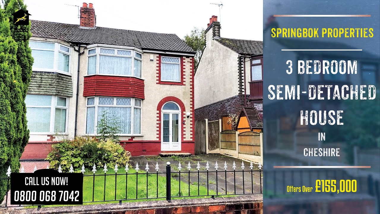 Property For Sale in Cheshire Warrington Road, Runcorn Springbok