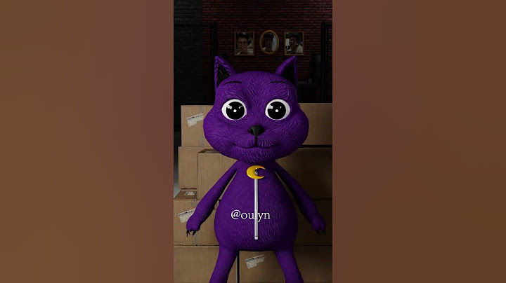 Poppy playtime - You can run, but you can’t hide #playtime #animation #catnap