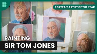 Sir Tom's Intimate Portrait  Portrait Artist of the Year  Art Documentary