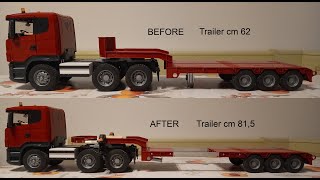 HOW TO - Bruder conversion - Modified trailer & RC ramps