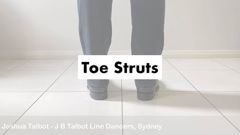 Toe Strut - Line Dance Step