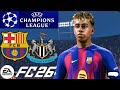 FC Barcelone - Newcastle 1/8 de finale retour de la Ligue des Champions 2025-2026 