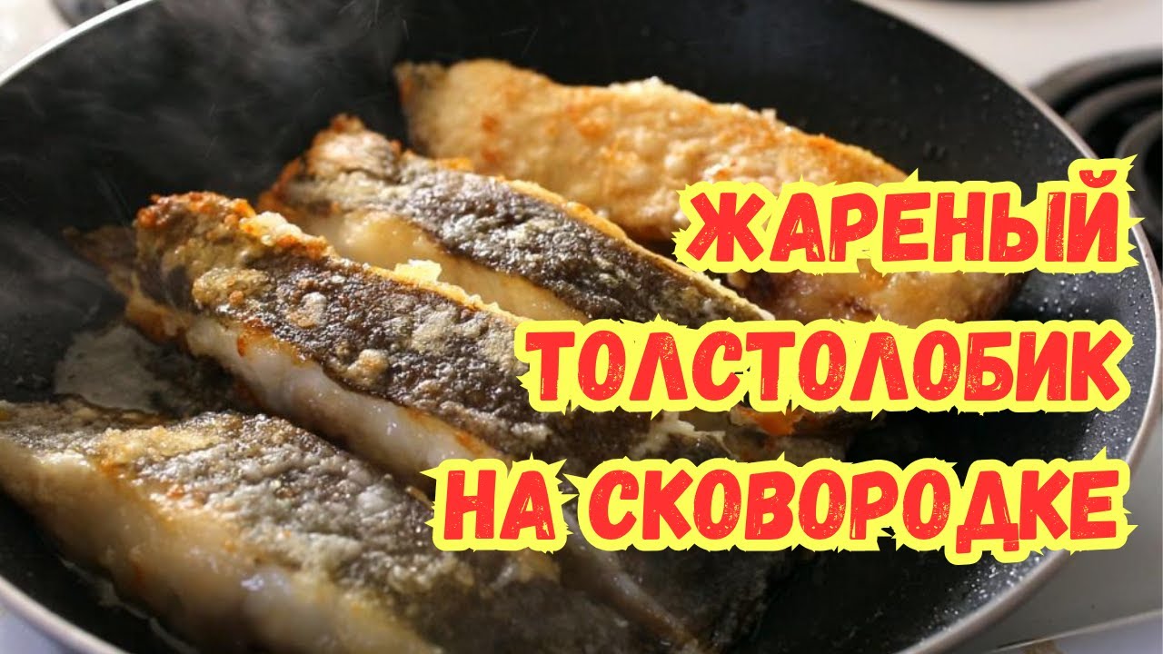 НЕВЕРОЯТНО ВКУСНЫЙ ЖАРЕНЫЙ ТОЛСТОЛОБИК на СКОВОРОДКЕ. ПРОСТОЙ РЕЦЕПТ