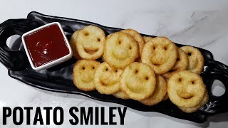 Crunchy potato smiley recipe without breadcrumbs|Potato Smiley Recipe | Homemade Smiley easy snacks