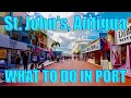 St John's Antigua Cruise Port Tour (4K) - YouTube