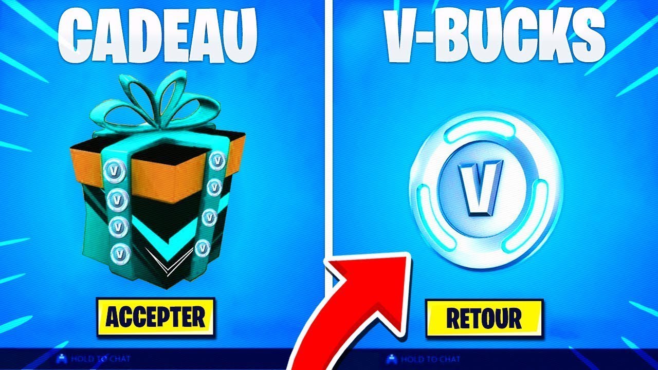 RÉCUPÉRER dès MAINTENANT vos CADEAUX DE V-BUCKS GRATUIT ! - YouTube