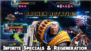 Cable Buff is OP 😱😱 - Infinite Specials & Regeneration - I love this Buff 😍 | Broken Rotation 