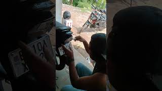 splendor plus back light modify #shorts #radiumsticker #viral