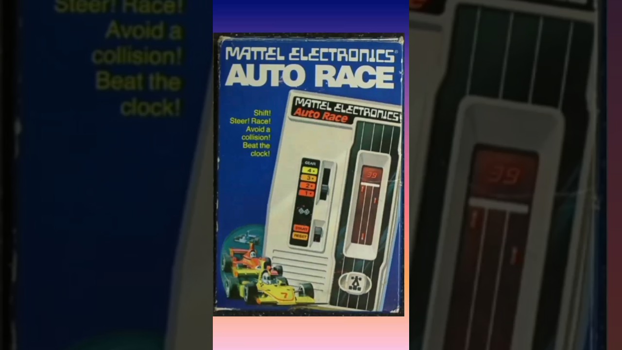 LA PRIMERA CONSOLA PORTÁTIL de la HISTORIA - Mattel Electronics Auto Race