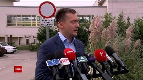 Rogán Antal sajtótájékoztató
