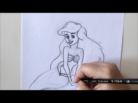 Video: Kako Nacrtati Malu Sirenu