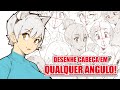 Como Desenhar Cabeça de Anime de Qualquer Ângulo