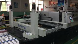 Football Printing with K3- Table screen printing Machine. Fifty category product can be printing