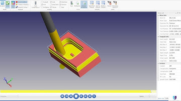 Mastercam2017 Introduction to Contour Toolpath: 4) Depthcut