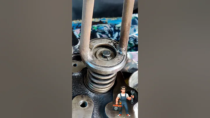 valves spring lock #shorts #engine #mechanic #mechanical #short #viralshorts #trending #shortsfeed