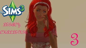 Lets Play The Sims 3 Legacy Challenge Part 3: First Love and Baby Bells???