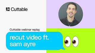 Everything new in Recut: webinar replay