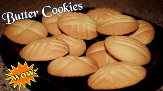 Butter Cookies Recipe▪︎Ayesha's Kitchen