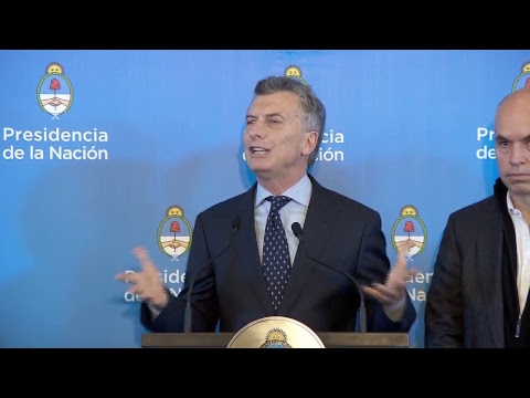 Mauricio Macri encabeza la apertura de jornada de trabajo sobre políticas contra el narcotráfico