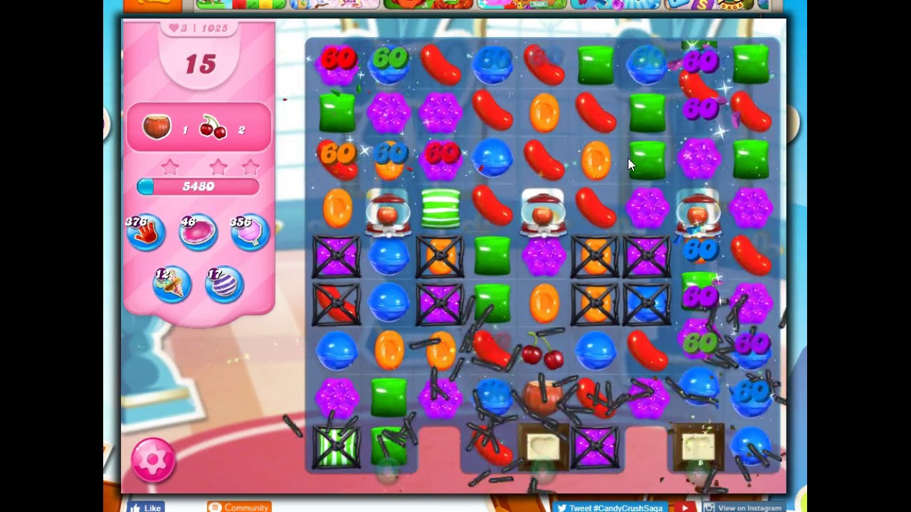Candy Crush Para Pc Windows 8 Candy Crush Level 1025 Talkthrough 19 Moves 0 Boosters Youtube