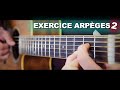 UN MAGNIFIQUE MORCEAU pour s'exercer aux ARPÈGES ! - TUTO GUITARE FACILE