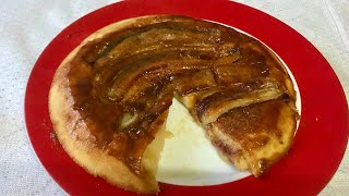 1 egg upside down banana pie/cake (without oven)