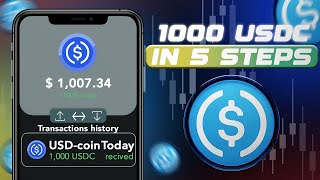 Get Your 1,000 FREE USDC in Just 5 Simple Steps!