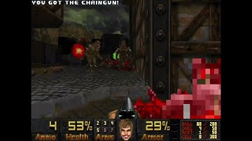 DOOM II - April 2025 DMWC: Constriction 1024 - Map 23: An Unsuspicious Village - UV