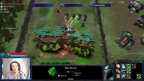 Squadron Tower Defense: Amazing Mechanical Build 2021: Starcraft 2 Gameplay