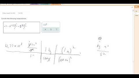 ALEKS - Unit Conversions