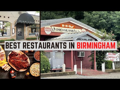 Video: Die besten Restaurants in Birmingham, Alabama