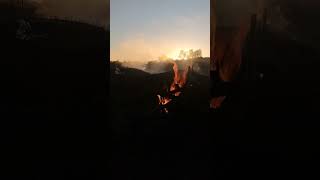 #amanecer #sunrise  #sol #fogata #bonfire  #frio #camping