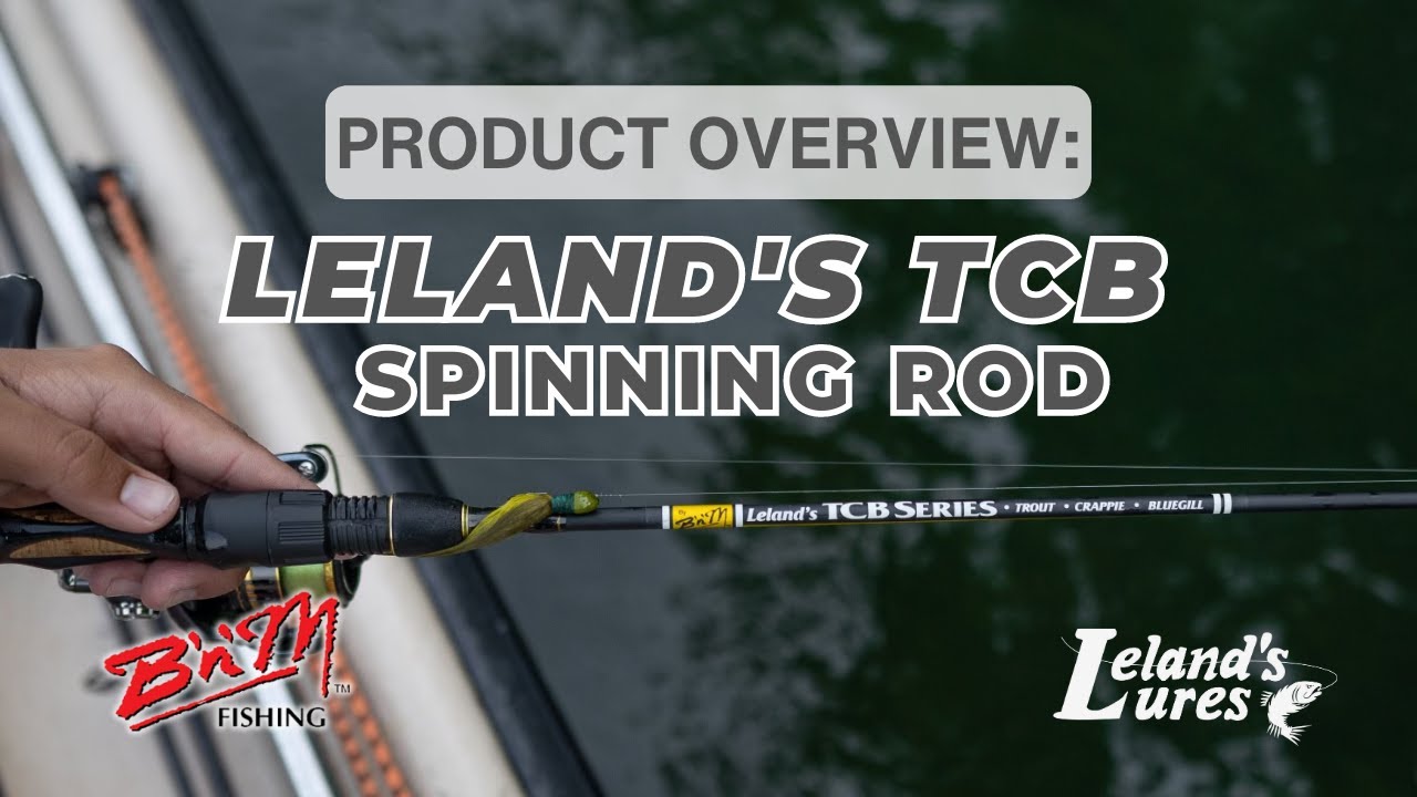 Product Overview: Leland's TCB (Trout, Crappie, and Bluegill) Ultralight rod  