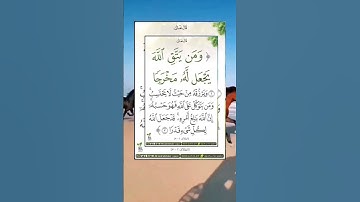 سورة الطلاق الآية 3