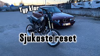 TYP KLAR MED MOPPEN | SJUKT GASRES | HYPER? | 74cc | MVT | DEL 6