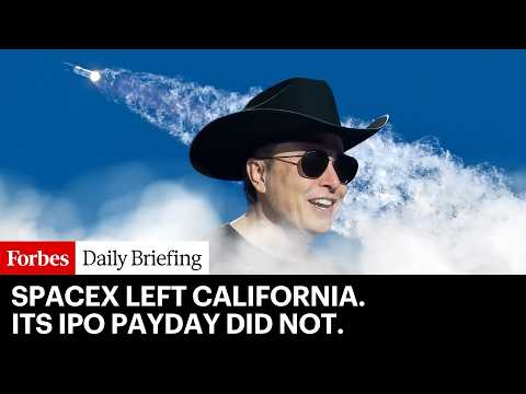 SpaceX Left California. Its IPO Payday Did Not.