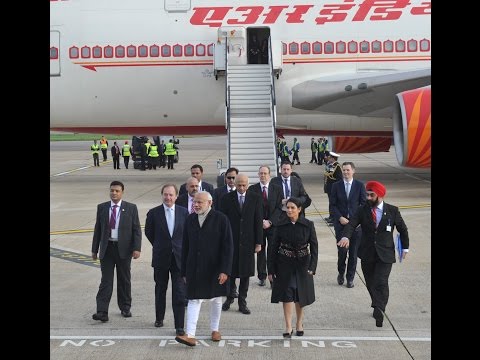 Thumbnail for PM Modi arrives at Heathrow International Airport, London