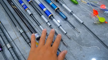 Hướng dẫn chọn bộ cần câu lục đầu cần 10h 12h 15h 20h