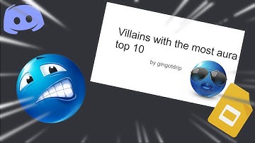 the WORST google slides presentations in discord