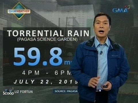 24 Oras Localized thunderstorms naranasan sa Metro Manila at ilang bahagi ng Luzon