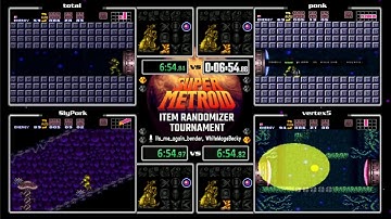 total vs ponk (G2), SlyPork vs vertex5 (G2). SM Randomizer Tournament 2017