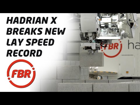 Hadrian X Breaks New Lay Speed Record